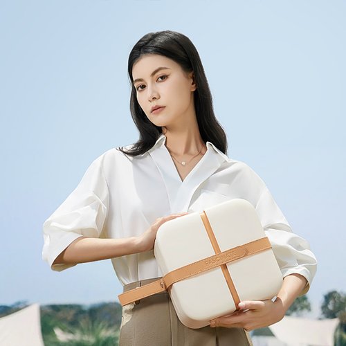 斐色耐FASCINATE 【免運】斐色耐差旅包包鏡智慧led化妝鏡帶燈女士便攜化妝包