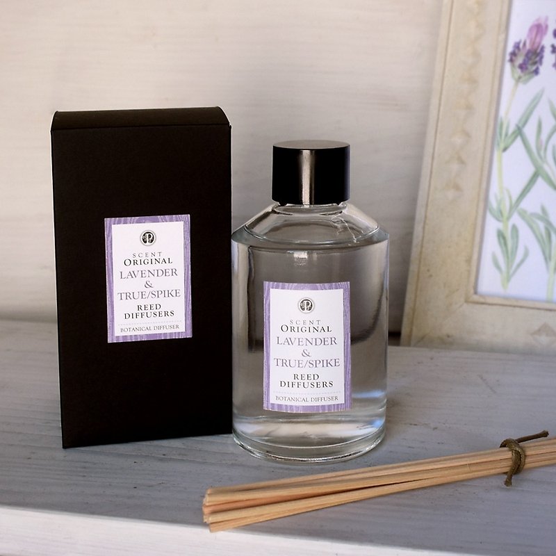 Elegant floral scent │ Southern French Fragrant Xun Home Essential Oil Expanded Fragrant Bamboo│60ml│140ml│240ml - Fragrances - Glass Purple