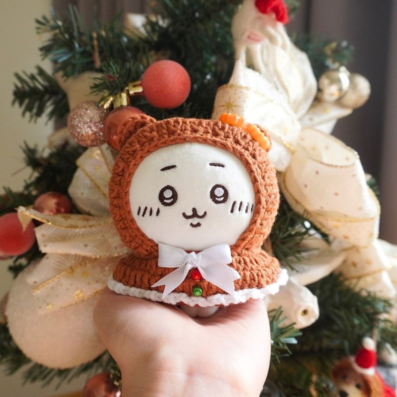 薑餅小熊 | 娃衣 吉伊卡哇 ちいかわ Chiikawa 10cm - 公仔/玩偶 - 棉．麻 咖啡色