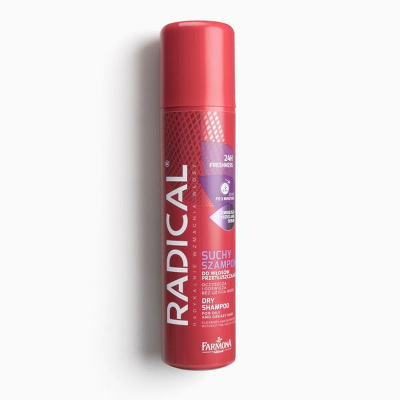 【乾洗髮】RADICAL 鼠尾草清爽平衡乾洗髮噴霧 - 洗頭水 - 其他材質 紫色