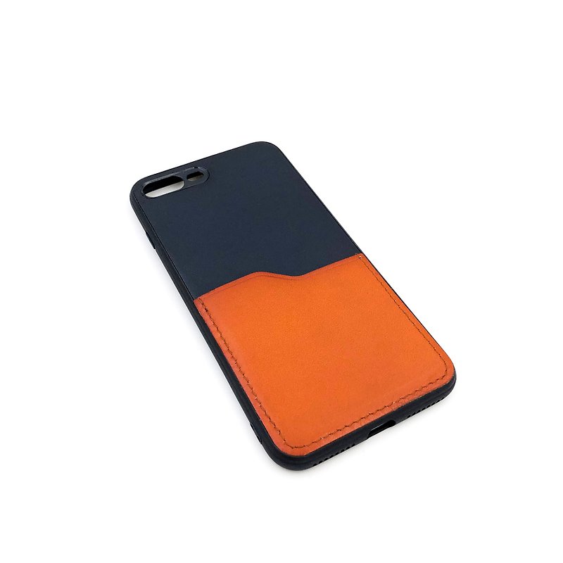 手工植鞣皮革-iPhone 7/8 Plus 手機殼 - 手機殼/手機套 - 真皮 多色