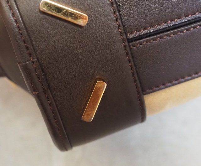 LOEWE ロエベ アマソナ 23 2WAY ミニ ボストン バッグ スエード LOEWE ロエベ アマソナ 23 2WAY ミニ ボストン バッグ スエード