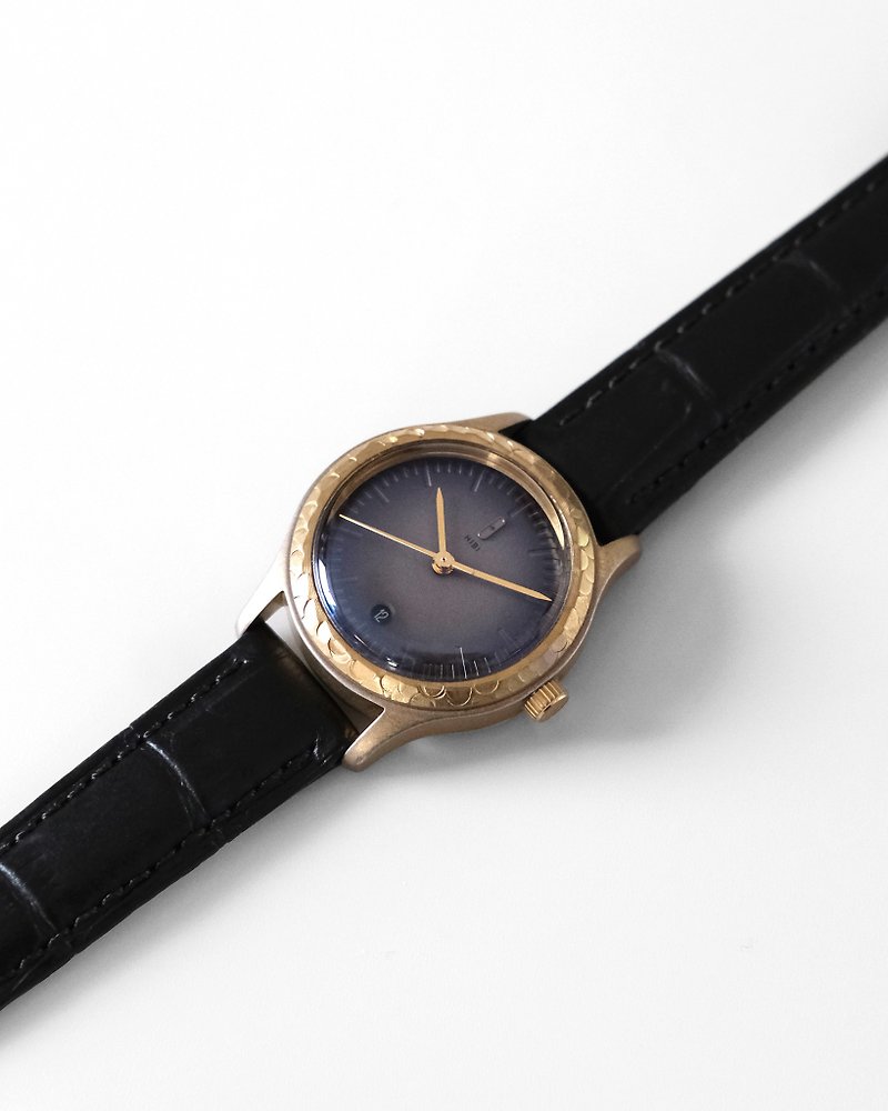 HIBI Watches - Mori もり | Charcoal Black - Women's Watches - Other Metals Gold