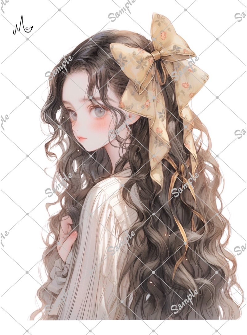 オリジナル装飾ステッカー - 貼紙 - 紙 