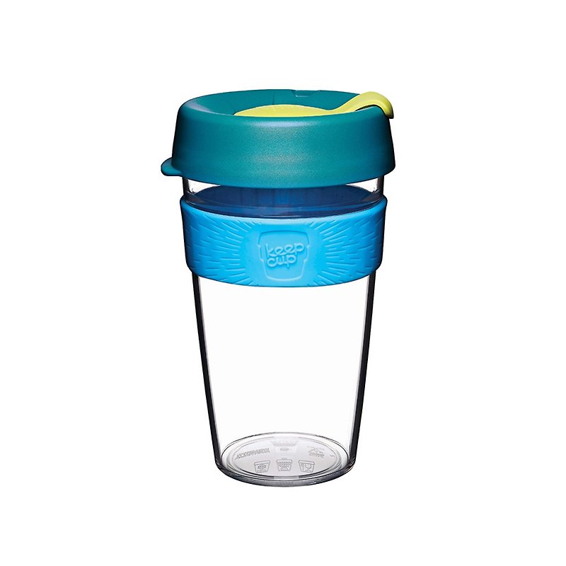 KeepCup Clear L - Ozone - Mugs - Plastic Blue