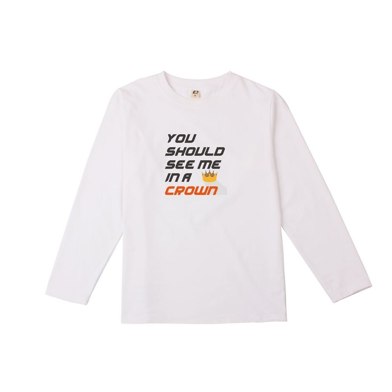 【每人心中都有一首歌】YSSIAC 長T/女上衣/男上衣/T-Shirt - 女 T 恤 - 棉．麻 白色