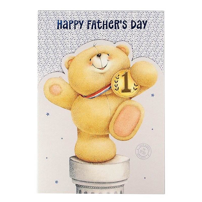 Give Dad a Gold Cup [Hallmark-Card Father's Day Series] - Cards & Postcards - Paper 