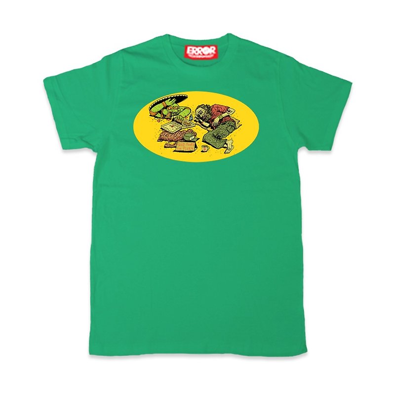 Homeless Ninja Turtle • T-Shirt - Men's T-Shirts & Tops - Cotton & Hemp Green