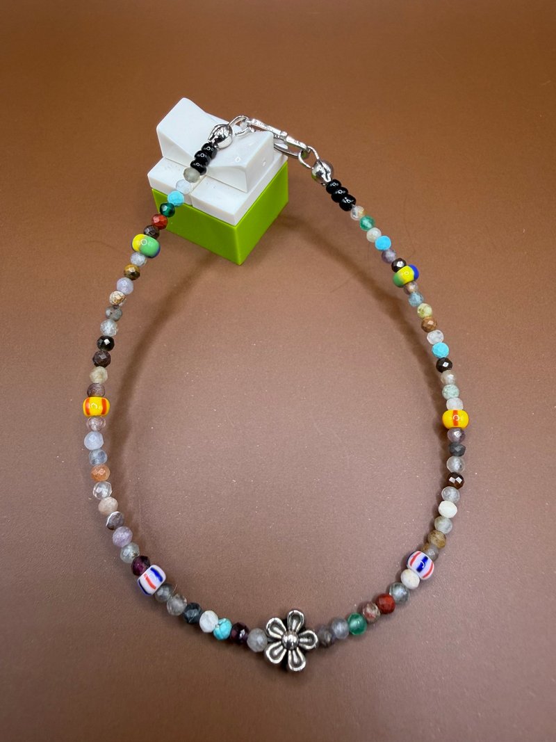 - Bracelet - Floral Colorful - Bracelets - Other Materials Multicolor