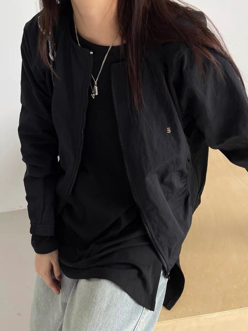 3rd三天堂山系女孩戶外urban防水logo短外套 - 女大衣/外套 - 其他材質 