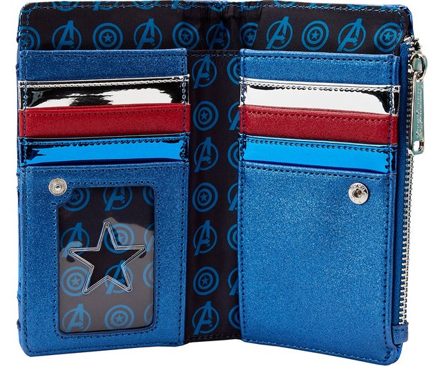 LoungeFLY-マーベル キャプテン アメリカ スパークリング LoungeFLY-マーベル キャプテン アメリカ スパークリング