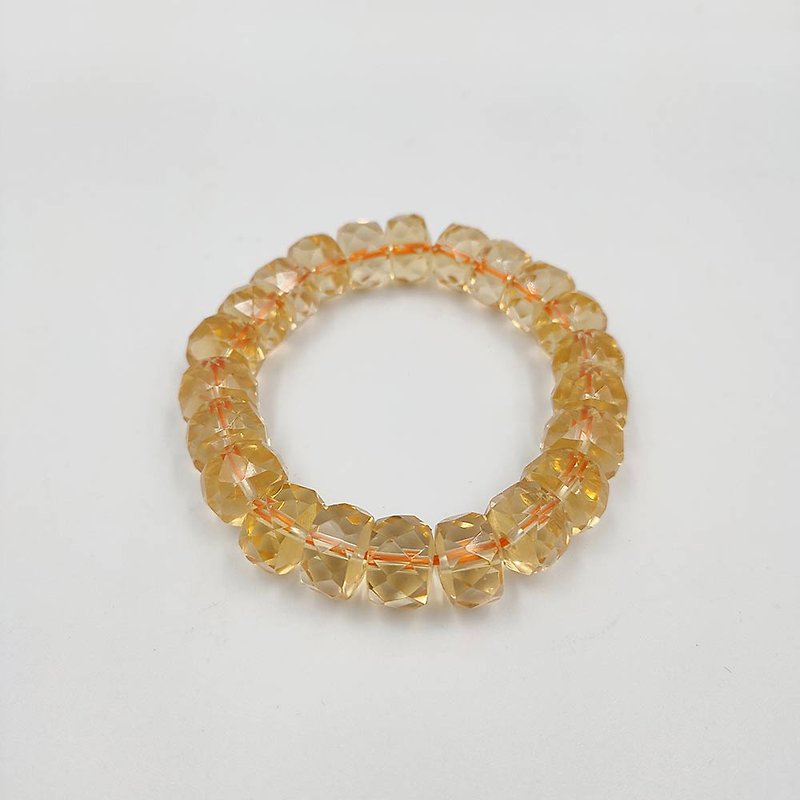 黃水晶手串(角) 手環 首飾 飾品 開運小物 事業 財運 - 手鍊/手環 - 其他材質 黃色