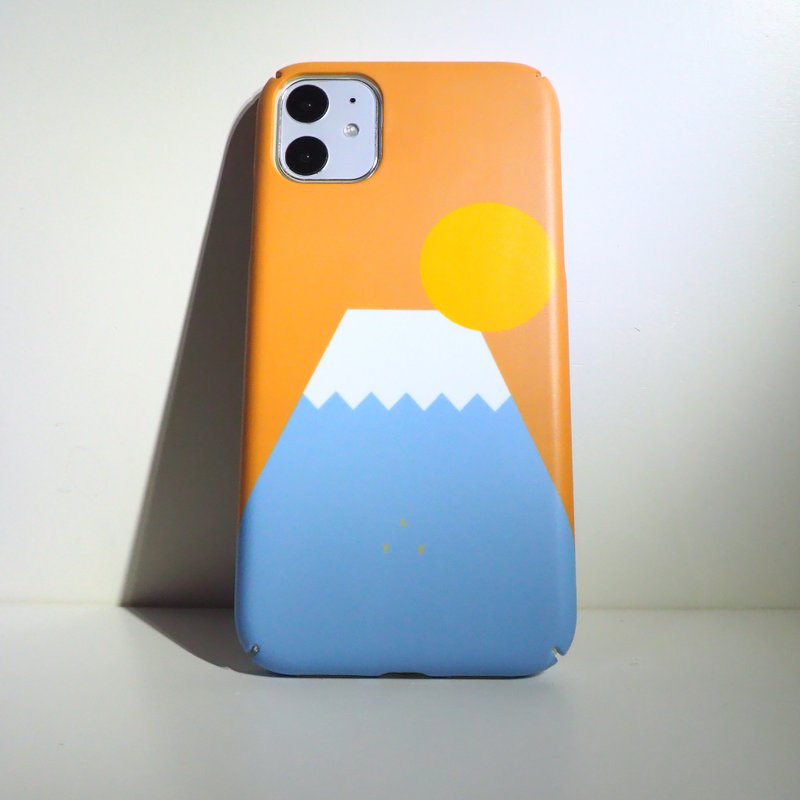 GRAPHIC PRINT 富士山 Mount Fuji Phone Case原創刻字訂製手機殼 - 手機殼/手機套 - 塑膠 多色