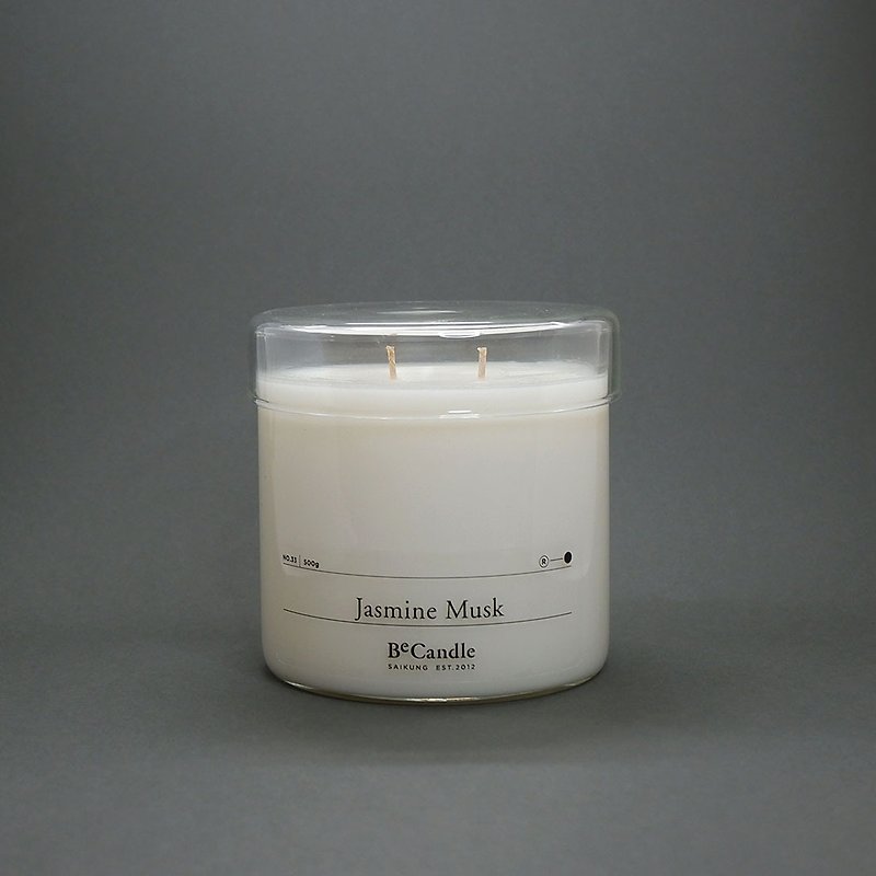 Sai Kung Candle - BeCandle –  Jasmine Musk 500g - Candles & Candle Holders - Wax 