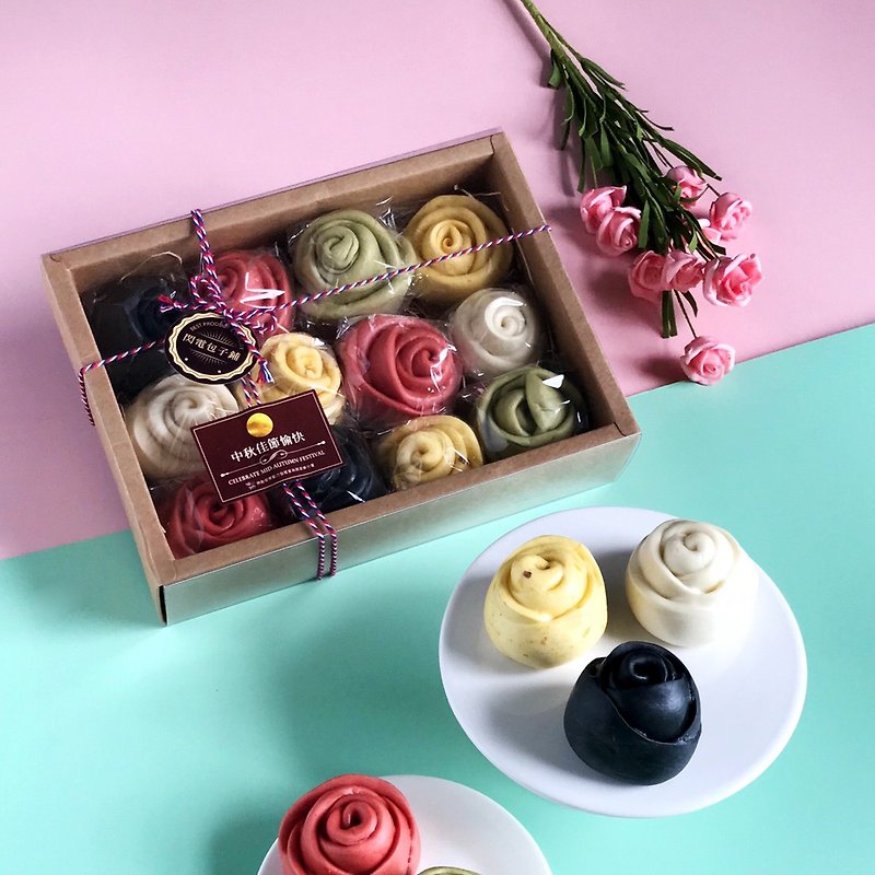Rose Buns Gift Box - อื่นๆ - วัสดุอื่นๆ สีใส
