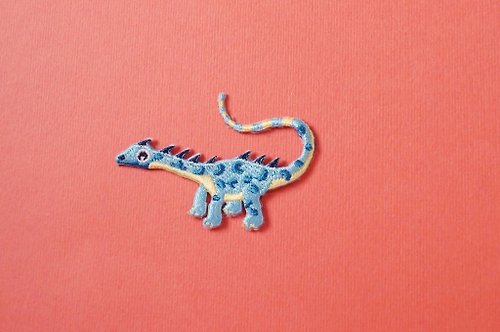 猴猴玩花樣 藍使者自黏繡布貼-恐龍復活系列(新上架)