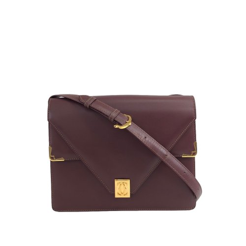 日本直送 名牌中古包 】Cartier カルティエ ショルダーバッグ