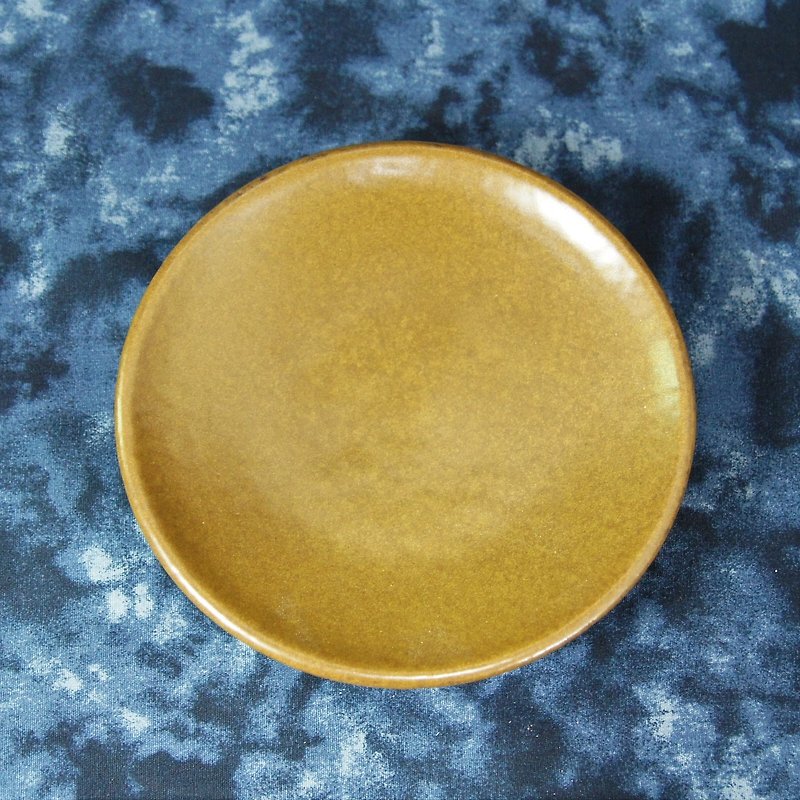 黄gl土器皿、ディナー皿、ディナー皿、フルーツ皿、スナック皿-直径約11.5 cm - 小皿 - 陶器 イエロー