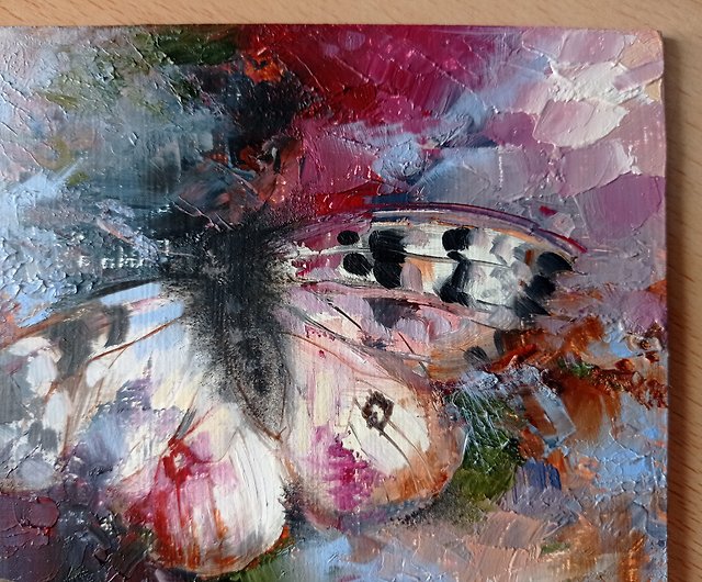 abstract butterfly painting