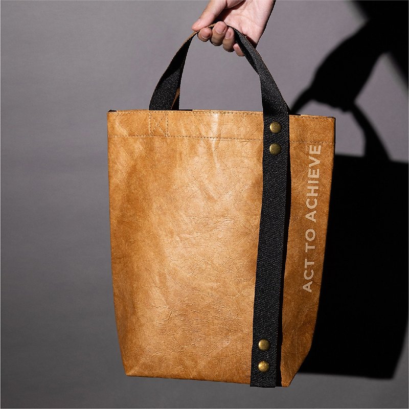LETS ECO BAG - Handbags & Totes - Eco-Friendly Materials Khaki