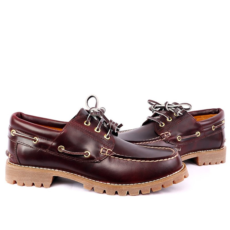sixlips Classic Three Hole Regen Shoes - Women's Casual Shoes - Genuine Leather Brown