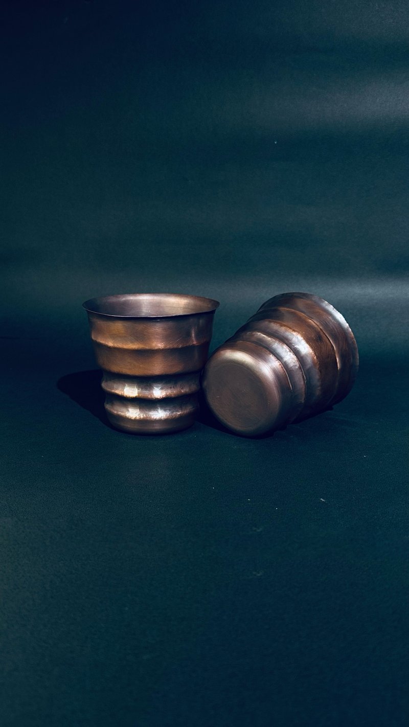 金酉器 紅銅手作金屬盆器 / 套盆 / 立體水盆 - 水平系列 - 盆栽/植栽 - 銅/黃銅 