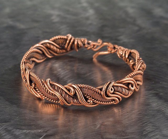 Twisted Pure Copper Bracelet Adjustable Health Bracelet for Men and Women |  Buy Online in South Africa | takealot.com