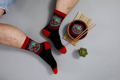 木森好襪 Musen SOCKS 2雙入-牛肉麵襪 Beef Noodles SOCKS 2PRS 長襪|中筒襪|男女同款