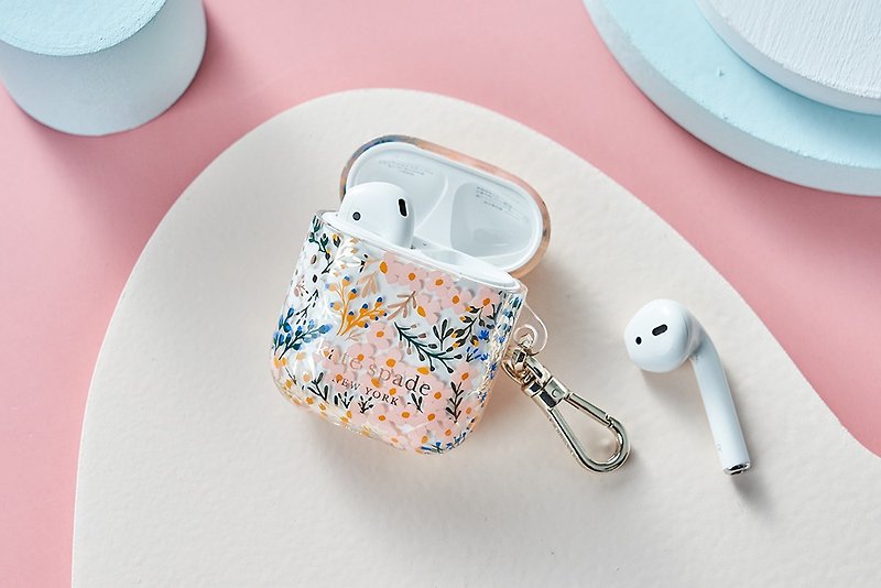 Kate Spade New York Gorgeous Protective Case for AirPods Gen.1/2- Multi Floral - Headphones & Earbuds Storage - Plastic Multicolor