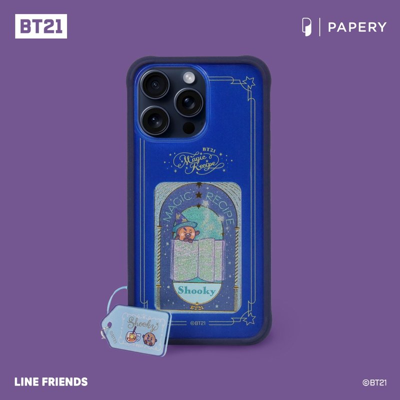 藝術防摔手機殼 BT21 MAGIC RECIPE EDITION - SHOOKY - 手機殼/手機套 - 其他材質 