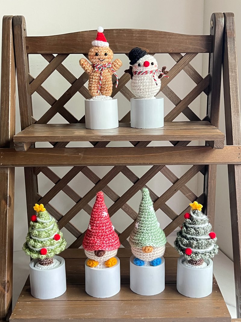 聖誕擴香盆栽 - 香氛/精油/擴香 - 其他材質 多色