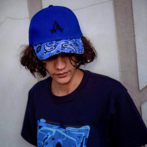 LIFEBEAT 【California Dream】Indigo Paisley印花棒球帽