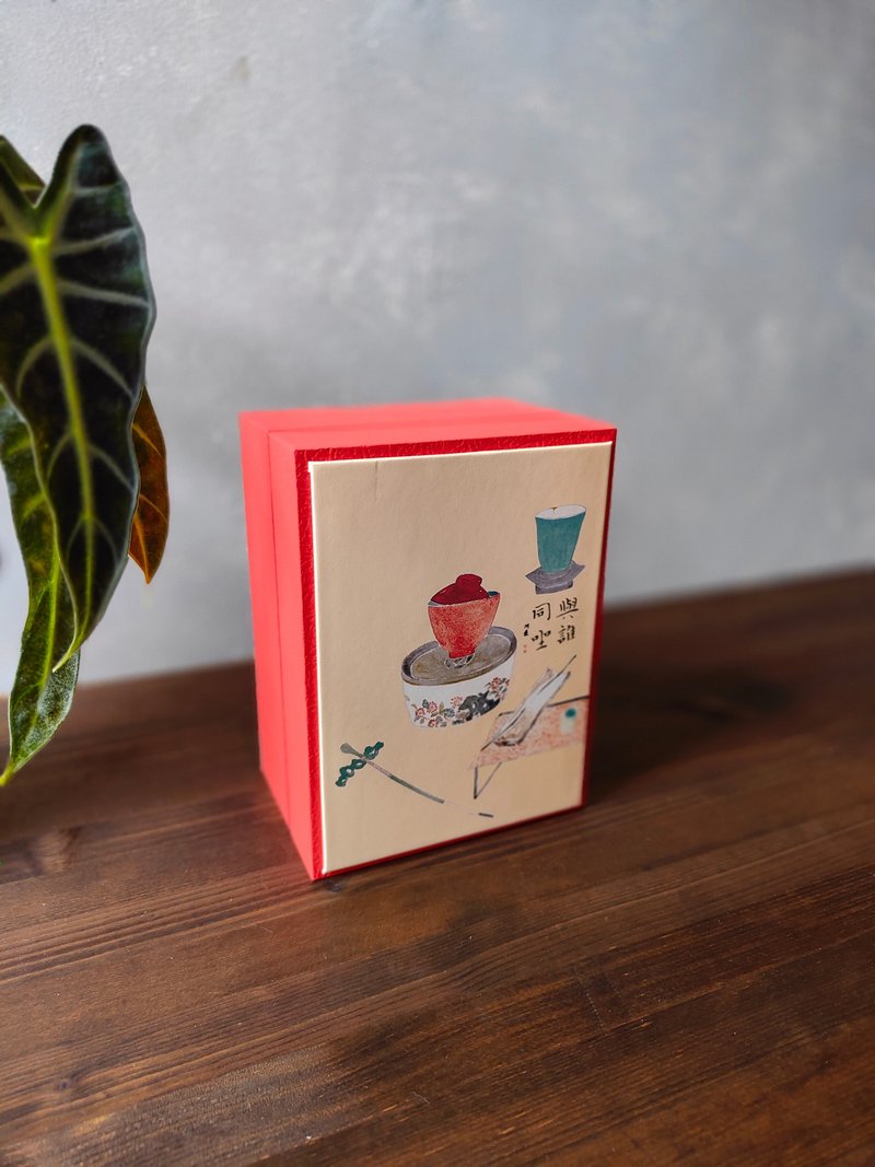 岩香蜜語--花果香紅茶 年節禮盒 - 茶葉/茶包/水果茶 - 紙 白色