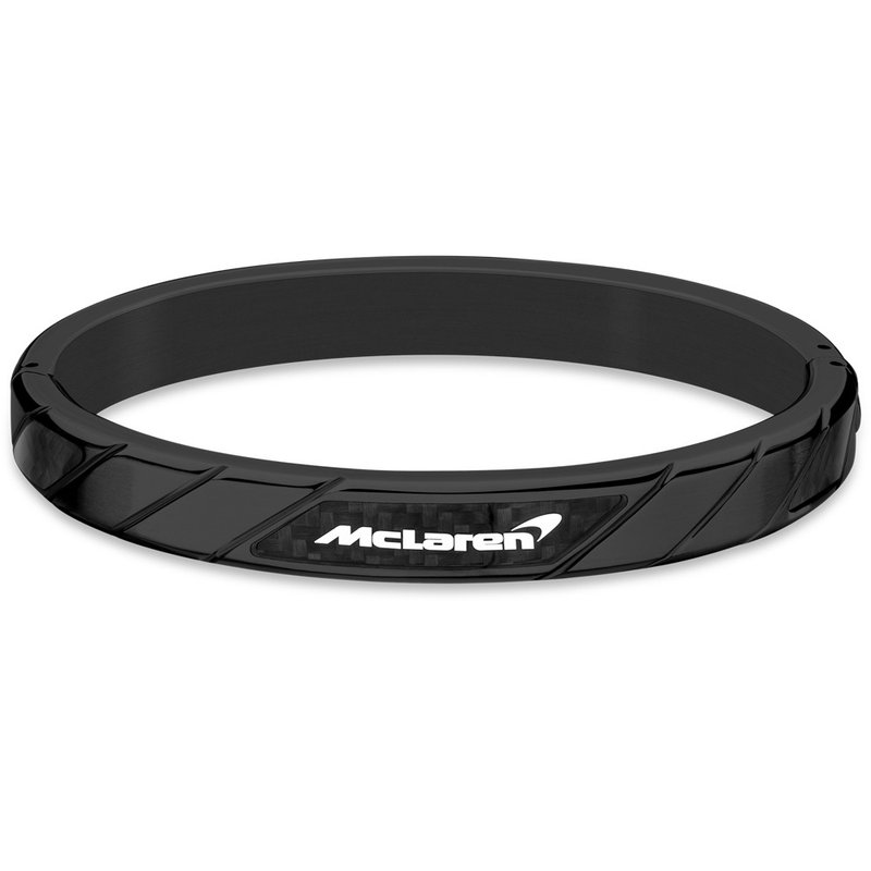 McLaren 限量2折 頂級英國超跑不銹鋼碳纖維手環 全新專櫃展示 - 手鍊/手環 - 其他金屬 