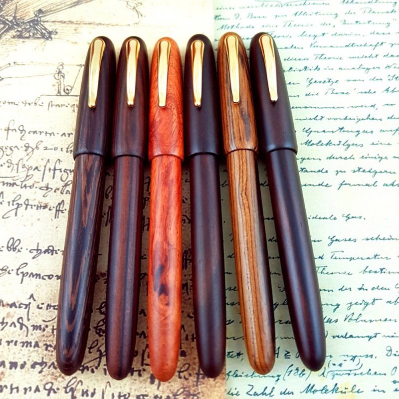 [Preferred Gift] Handmade Wooden Fountain Pen--[Little Yuanyuan] - Fountain Pens - Wood 