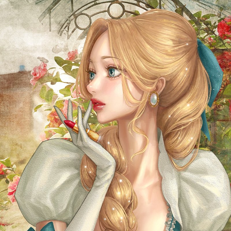 (temptation of the lips) Jane (5Color) - 貼紙 - 紙 