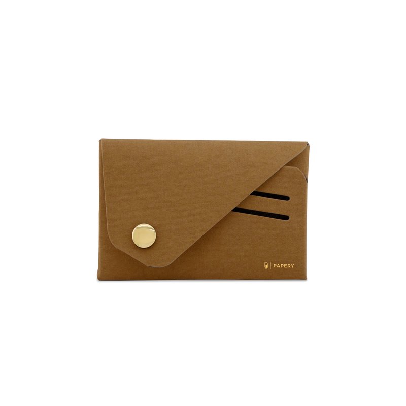 ionCARDholder 銀離子抗菌卡片套-Pure Coco客製禮物 - 零錢包/小錢包 - 紙 咖啡色