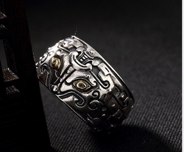 SHUI オリジナルデザイン 925スターリングシルバー 猫の指輪 SHUI オリジナルデザイン 925スターリングシルバー 猫の指輪