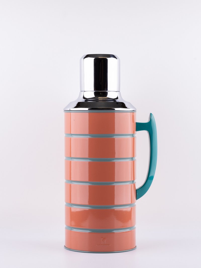 Camel brand 1.5L glass bladder vacuum insulated pot candy color body melon 412CL - Vacuum Flasks - Other Materials Orange