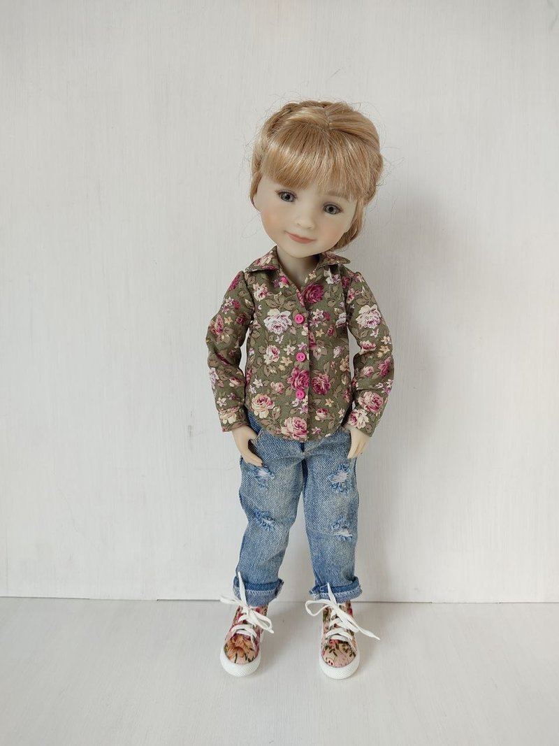 PDF sewing pattern for Ruby Red Fashion Friends dolls. - 手工藝教學/工具書 - 其他材質 