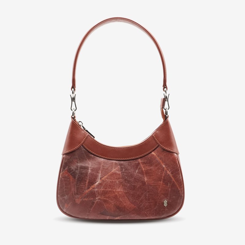 Kara Bag - Spice Brown - Handbags & Totes - Plants & Flowers Brown