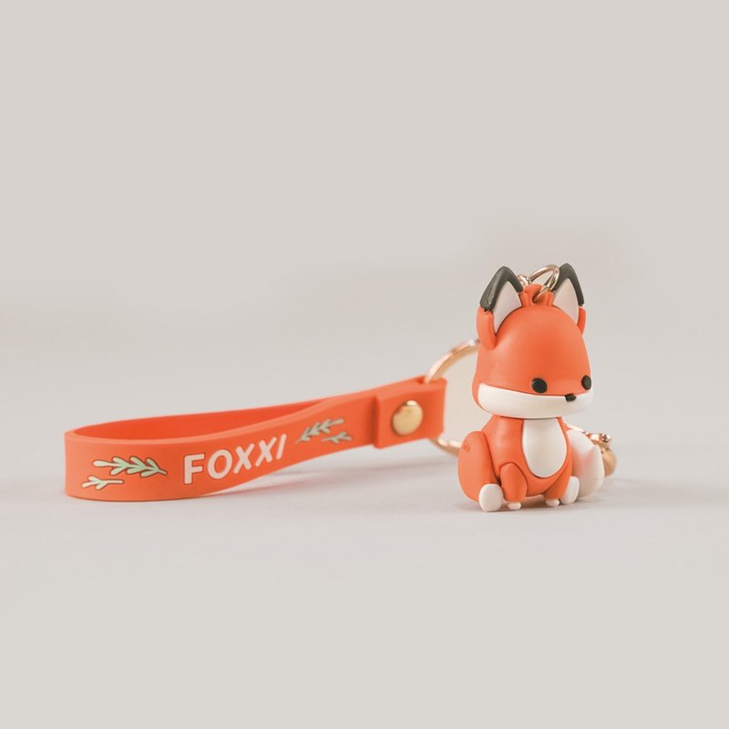 Bellzi | FOXXI FIGURE KEYCHAIN - ที่ห้อยกุญแจ - วัสดุอื่นๆ สีแดง