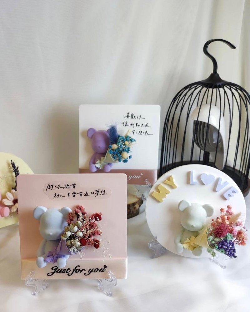 擴香造型飾品 香氛裝飾 - 乾燥花/永生花 - 植物．花 多色