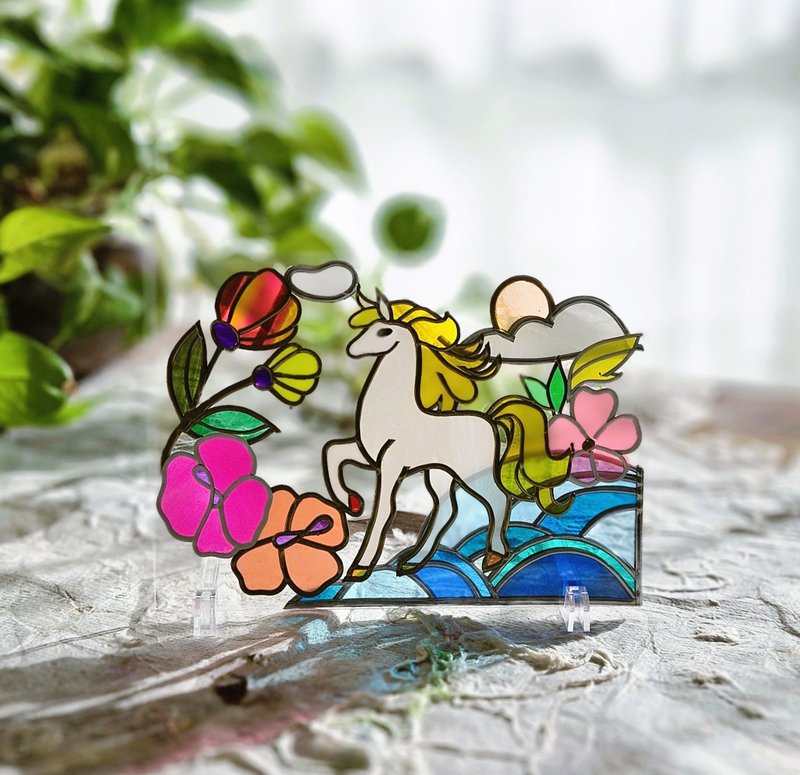 ひかり駆ける 午  2026迎春 新作卓上アート - 其他 - 壓克力 多色