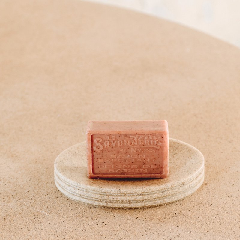 法國 La Savonnerie de Nyons 葡萄籽去角質皂 - 肥皂/手工皂 - 其他材質 橘色