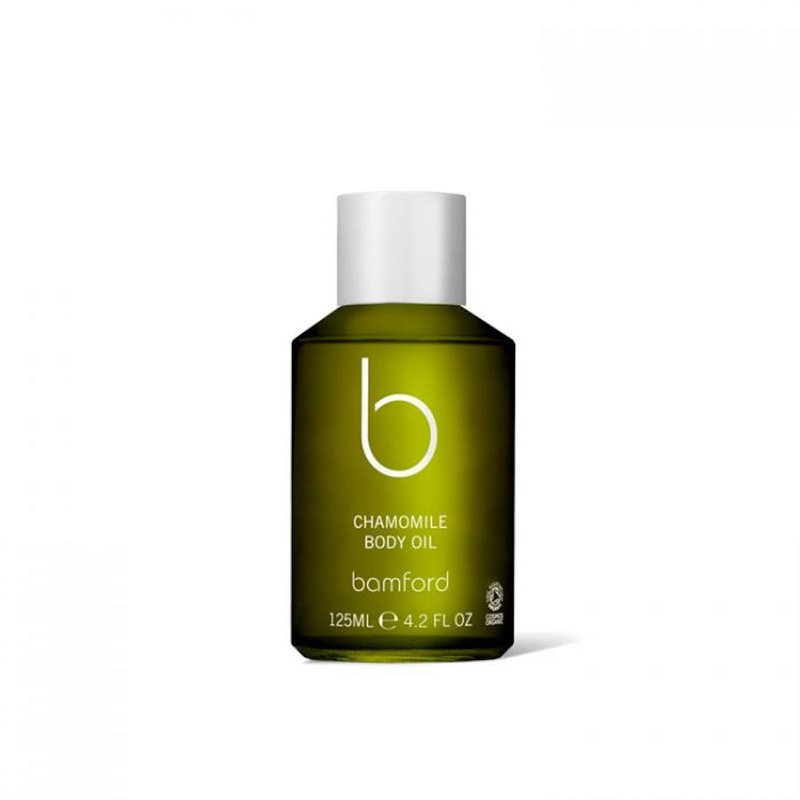 【療癒好眠】Bamford 洋甘菊潤膚油 125ml - 身體乳/按摩油 - 玻璃 綠色