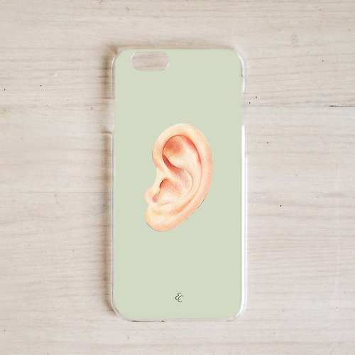 EMMACHENG 耳朵器官客製手機殼 iphone samsung sony google 等多型號