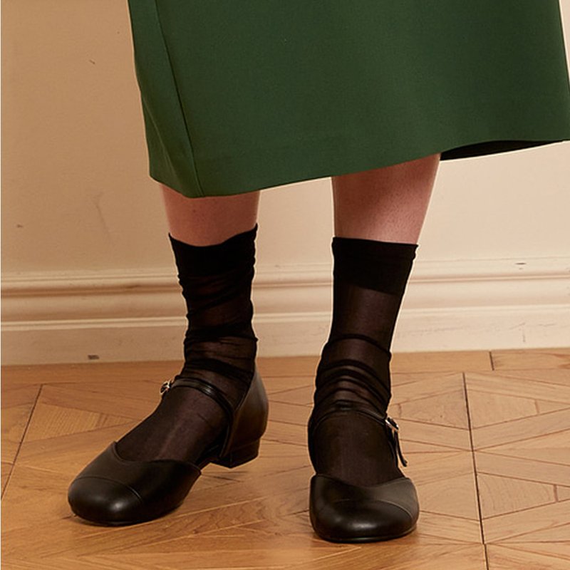 PRE-ORDER SPUR 舒適平底鞋 SS8013 (Black) - 其他女皮鞋 - 其他材質 