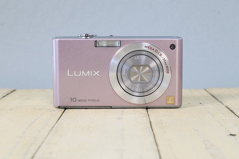 【完動品】  Panasonic LUMIX DMC-FX-37 S/N FGBLA021629  P016 - 相機/拍立得/底片相機 - 其他金屬 粉紅色