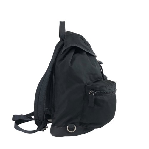 日本直送 名牌中古包 】PRADA プラダ バックパック ブラック